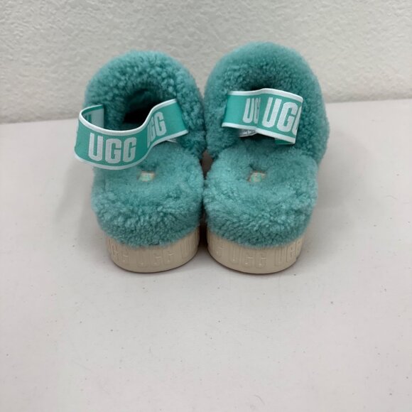 Ugg Oh Fluffita Platform Curly Sheepskin Slippers Shoes 1120876 Womens size 7 - Picture 3 of 10